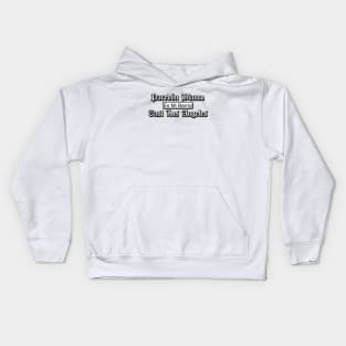 Paredon Blanco es mi Barrio East Los Angeles California Kids Hoodie